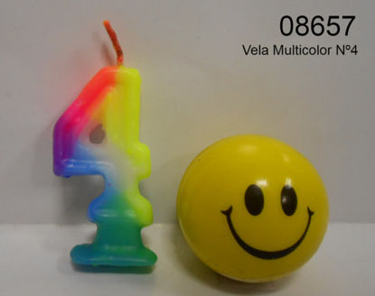 Imagen de VELA MULTICOLOR Nº4 7.24